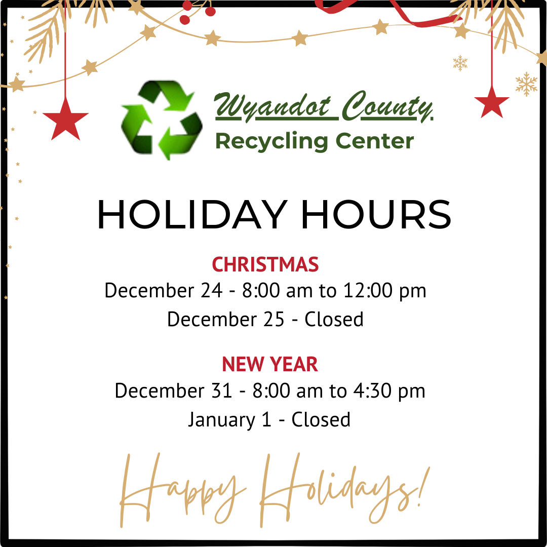 Holiday Hours News Flash 2024