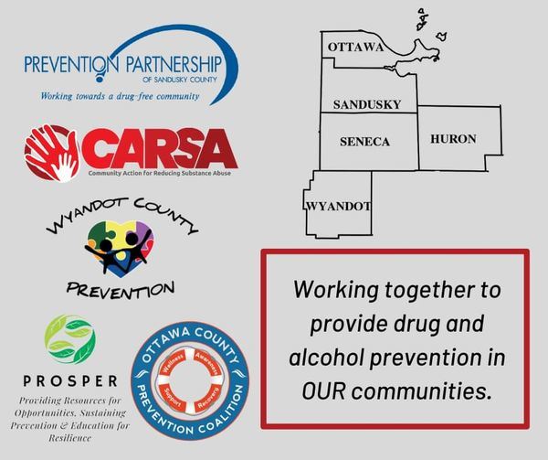 Community Prevention Partnership with Sandusky, Ottawa, Seneca, Huron and Wyandot Counties